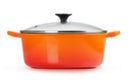 LE CREUSET - CAÇAROLA RED. C/ TAMPA CRISTAL 22 VOLCANICO 27001220