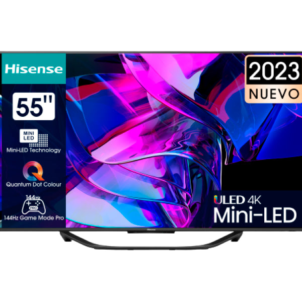 SMART TV HISENSE 55"MINI-LED 4K U7KQ