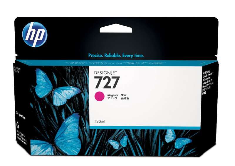 TINTEIRO HP 727 MAGENTA B3P20A