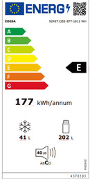 FRIGORIFICO COM CONGELADOR EDESA EFT1612WH BRANCO