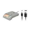 LECTOR DE DNI Y TARJETAS WOXTER PE26-198 BLANCO USB 2.0