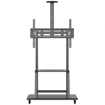 SUPORTE DE CHÃO INCLINÁVEL COM RODAS AISENS FT100E-135 PARA TV 37