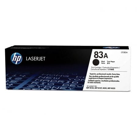 HP Toner LaserJet Original 83A Preto