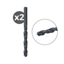 PACK 2 BROCAS PAR METAL HSS-R DIN338 1,0X12/34 / 2K 530403 FISCHE