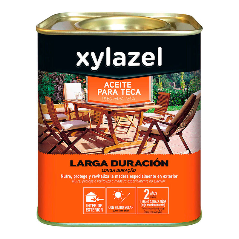 XYLAZEL ÓLEO PARA TECA LONGA DURAÇÃO COR ROBLE 0.750L 5396294