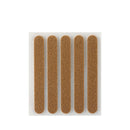 PACK 5 FELTROS ADESIVOS SINTETICOS CASTANHO 95X12MM PLASFIX INOFI