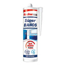 SUPER WC SILICONE BRANCO ANTI-FUNGOS SEM ODOR 280ML 563064 FISCHE