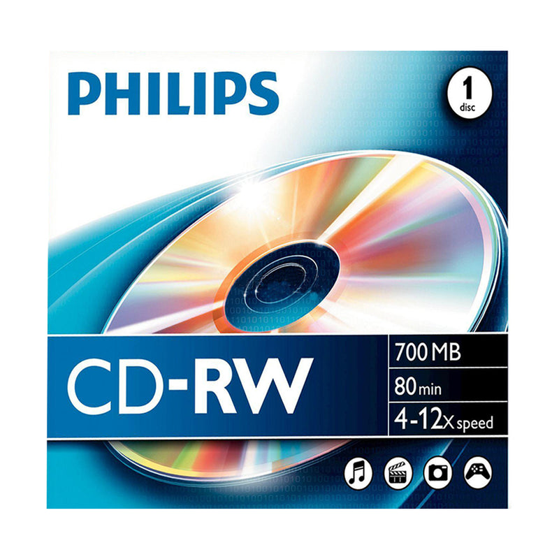 Philips 8710101710242 CD virgem CD-RW 700 MB 10 unidade(s)