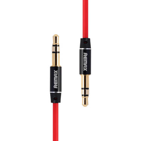 CABO AUXILIAR MINI JACK 3,5 MM REMAX RL-L200 2 M (VERMELHO)