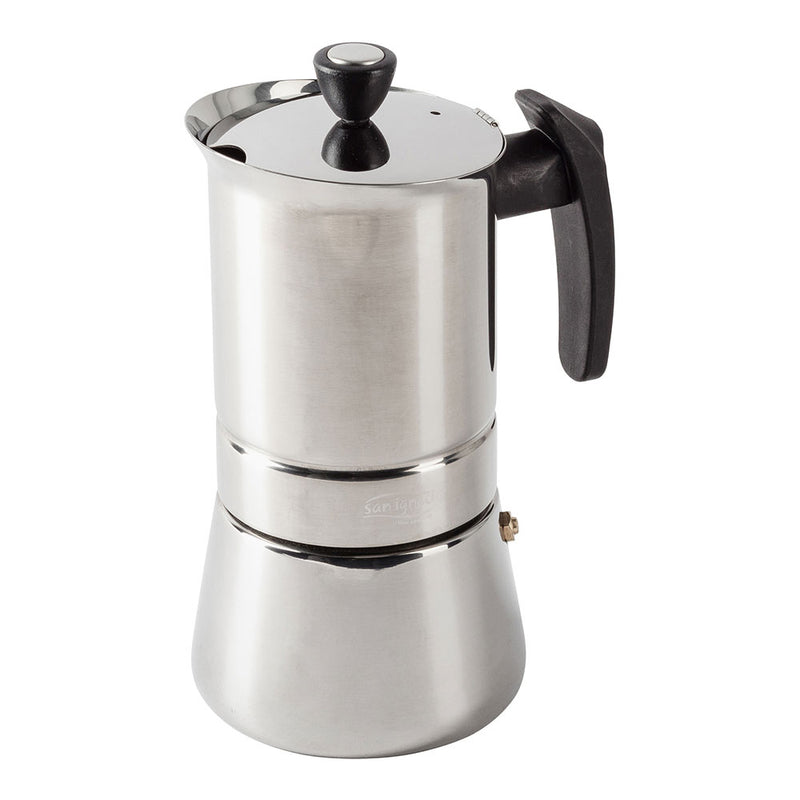 CAFETEIRA 6 CHÁVENAS INOX MOODS SG-3594 SAN IGNACIO