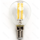 LÂMPADA DE FILAMENTO LED (TRANSPARENTE) G45 E14 4W