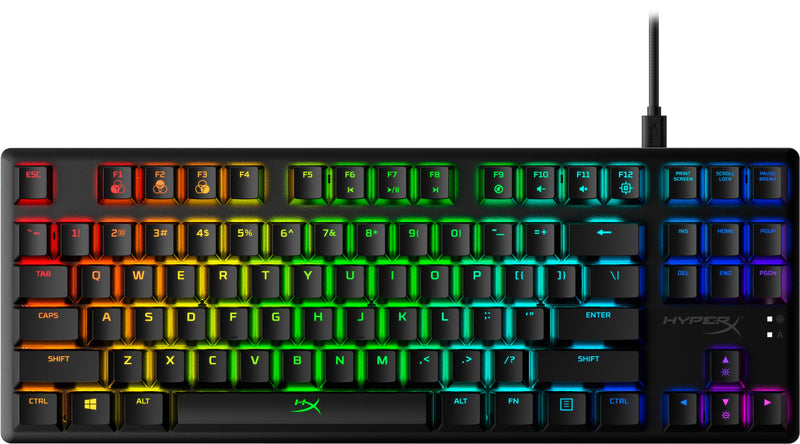 TECLADO GAMING HP HYPERX ALLOY ORIGINS CORE MECHANICAL HX BLUE (U