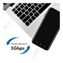 CABO CARGA+DADOS USB A-C 1M SMARTPHONE ANDROID LOGILINK