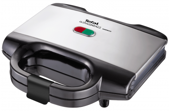 Tefal SM1552 máquina para fazer sanduíches 700 W Preto, Aço inoxi