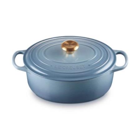 PANELA OVAL SIGNATURE LE CREUSET 29CM CHAMBRAY 21178294344441