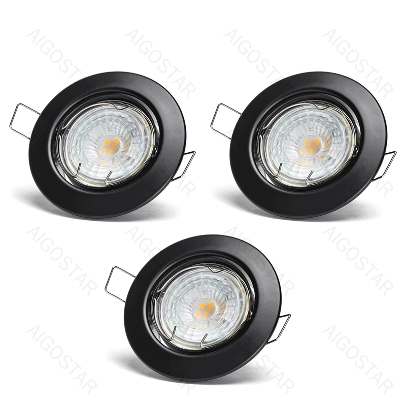 LED SPOTWLE DE ÂNGULO AJUSTÁVEL 4,5W 3000K (RECORTE: 65MM) 3PCS