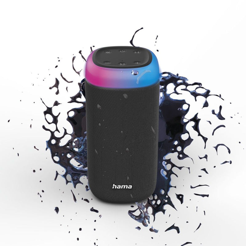 Hama Shine 2.0 Coluna portátil estéreo Preto 30 W