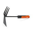 SACHO COM ANCINHO DE JARDINAGEM 31CM CINZA/LARANJA EDM