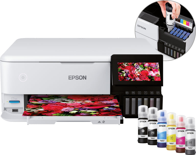 Epson EcoTank ET-8500 Jato de tinta A4 5760 x 1440 DPI 32 ppm Wi-