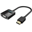 CONVERSOR VENTION 42444 HDMI MACHO - VGA HEMBRA JACK 3.5 HEMBRA 1