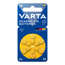 PILHAS PARA APARELHOS AUDITIVOS VARTA HEARING AID BATTERIES 10 (B