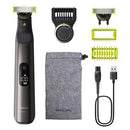 APARADOR MULTIFUNÇÕES PHILIPS ONE BLADE PRO FACE&BODY QP6552/15