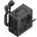 FUENTE DE ALIMENTACIÓN AISENS ASPC-500ATX-PSEBK 500W VENTILADOR 1