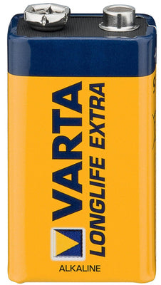 Varta Longlife Extra 9V Bateria descartável Alcalino