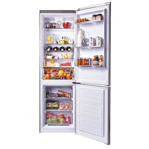 Candy CHCS 6184XF frigorífico e congelador Independente 315 l Aço