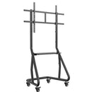 NAPOFIX SUPORTE CHAO MOVEL HORIZONTAL 55">105" PRETO VWA1070B