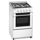 FOGÃO MEIRELES N510W ST( AÇO INOXIDÁVEL  - 4 G  - GÁS  )