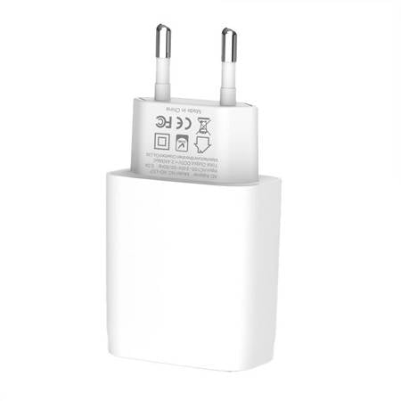 CARREGADOR DE PAREDE XO L57, 2X CABO USB + USB-C (BRANCO)