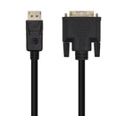 AISENS A125-0463 adaptador de cabo de vídeo 3 m DisplayPort DVI P