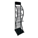 PORTA-REVISTAS COR PRETO 38X170,5X38CM EDM