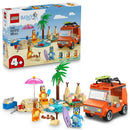 LEGO VIAGEM DE CARRO À PRAIA COM A BLUEY E A FAMÍLIA 11202