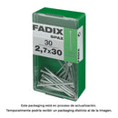 CAIXA S 30 UNID. PREGO CP AÇO 2,7X30MM FADIX