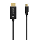 AISENS A109-0687 adaptador de cabo de vídeo 1,8 m USB Type-C Disp
