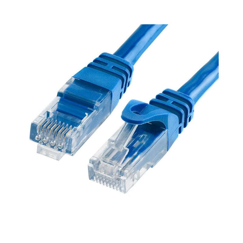 CABO REDE CAT 6.  1MT  - AZUL