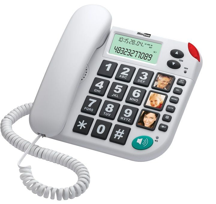 MAXCOM TELEFONE CLASSIC KXT480W BRANCO
