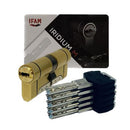 CILINDRO IRIDIUM M IRM3030LC LATÃO 60MM (30+30MM) CURTO CAM 13MM.