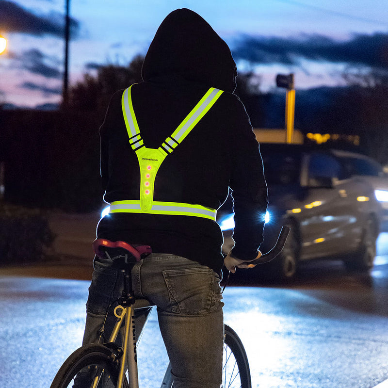 ARNÊS REFLETIVO COM LED PARA DESPORTITAS INNOVAGOODS