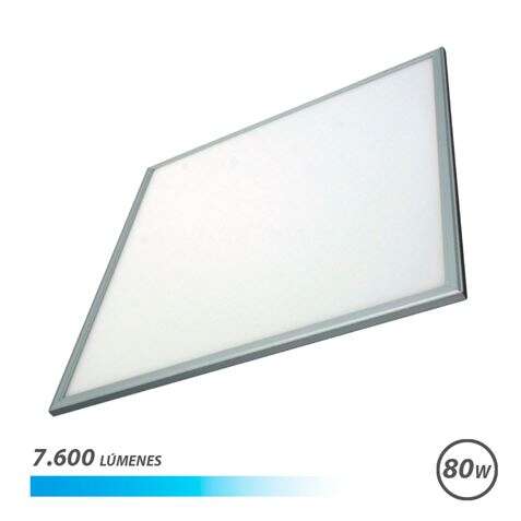 ELBAT PANEL LED 60X60 80W 7600LM - LUZ FRIA - AHORRO DE ENERGIA -