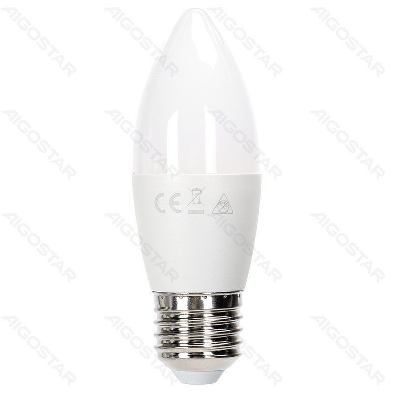 LÂMPADA DE LED C37 E27 12W LUZ QUENTE