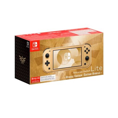 CONSOLA NINTENDO SWITCH LITE HYRULE ED+12NSO