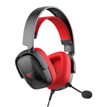 AUSCULTADORES GAMING HAVIT H2039D PRETOVERMELHO