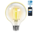LÂMPADA DE FILAMENTO INTELIGENTE WI-FI WB G95 E27 (TRANSPARENTE)