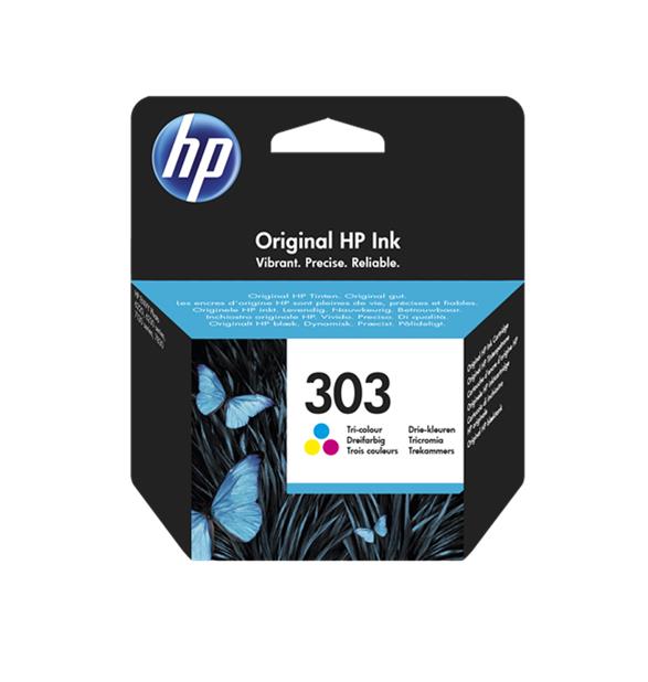 HP Tinteiro Original 303 (Tricolor)