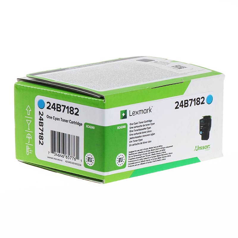 TONER ORIGINAL LEXMARK 24B7158 AZUL