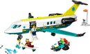 LEGO AVIÃO DE AMBULÂNCIA AÉREA DE EMERGÊNCIA 60465