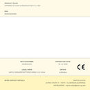 LANTERNA UV LIGHT ULTRAVIOLETA VARTA 8,5H 3XAAA